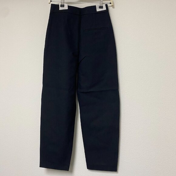 NWT Toteme Novara Tailored Structure Black Trousers With Shaped Leg XS - Picture 6 of 13